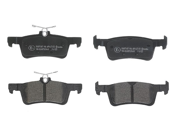 Тормозные колодки BREMBO P61121
