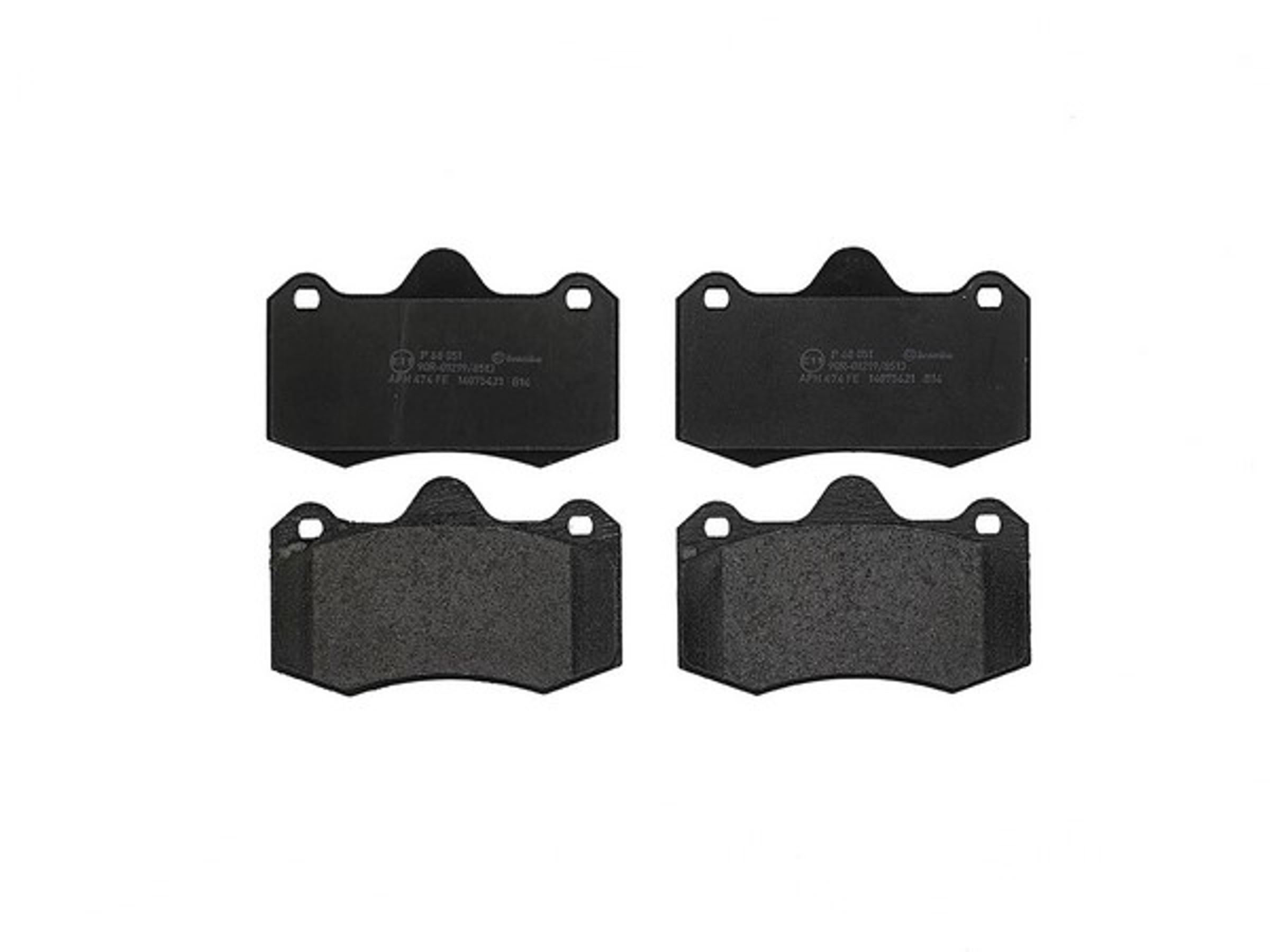 Колодки тормозные дисковые BREMBO P68051