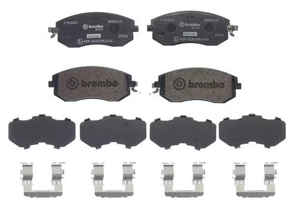 Тормозные колодки BREMBO P78021X