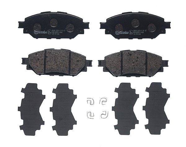 Тормозные колодки BREMBO P83167