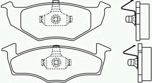 Тормозные колодки BREMBO P85031