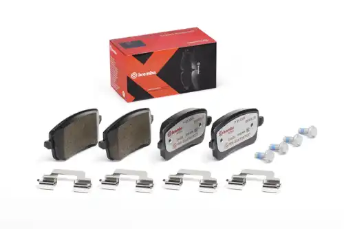 Колодки тормозные дисковые комплект BREMBO P85100X