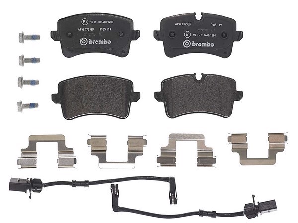 Колодки тормозные дисковые BREMBO P85119