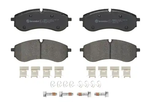 Колодки тормозные дисковые задн vw crafter 16- BREMBO P85178