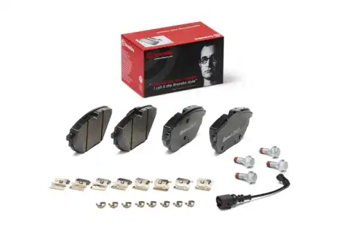 Колодки тормозные дисковые комплект BREMBO P85187