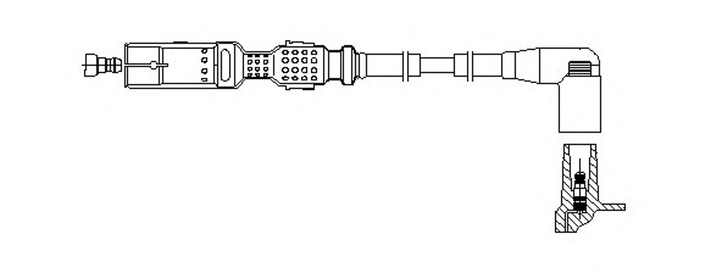 Провод зажигания BREMI 1A28F85