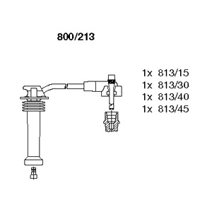 Комплект проводов зажигания BREMI 800/213