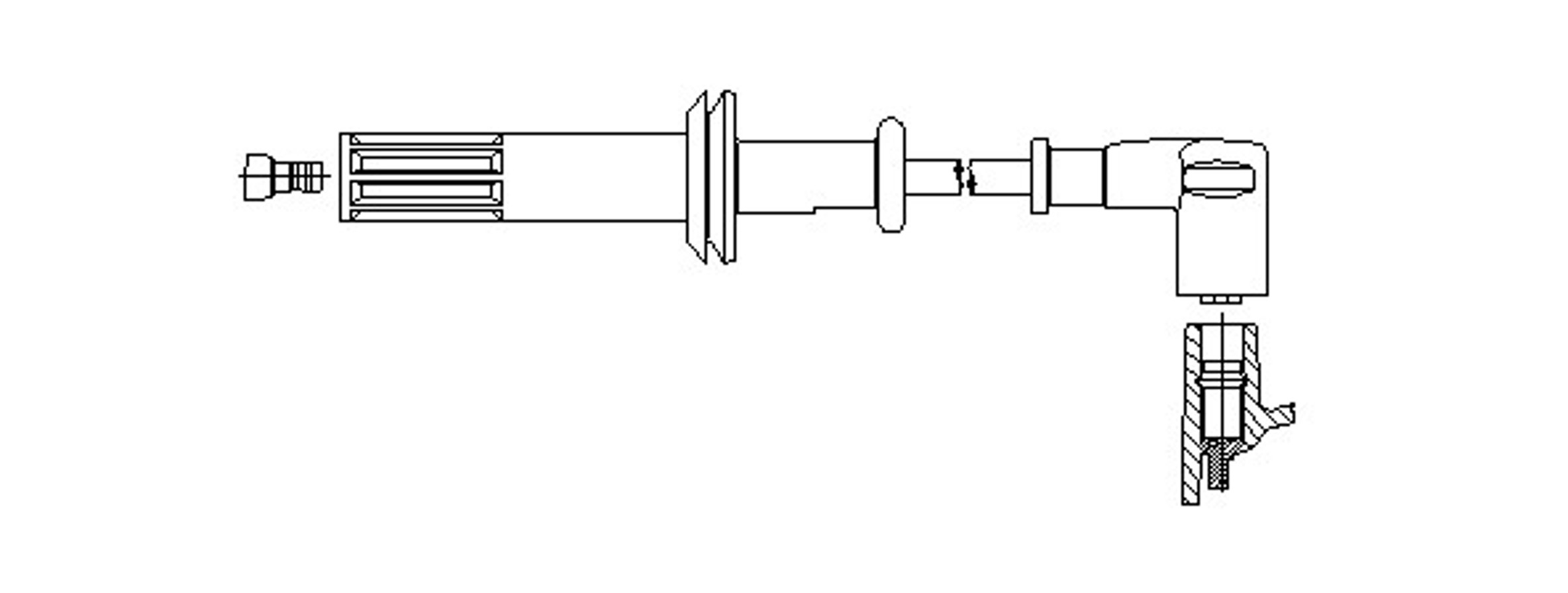 Провод зажигания BREMI 721/53