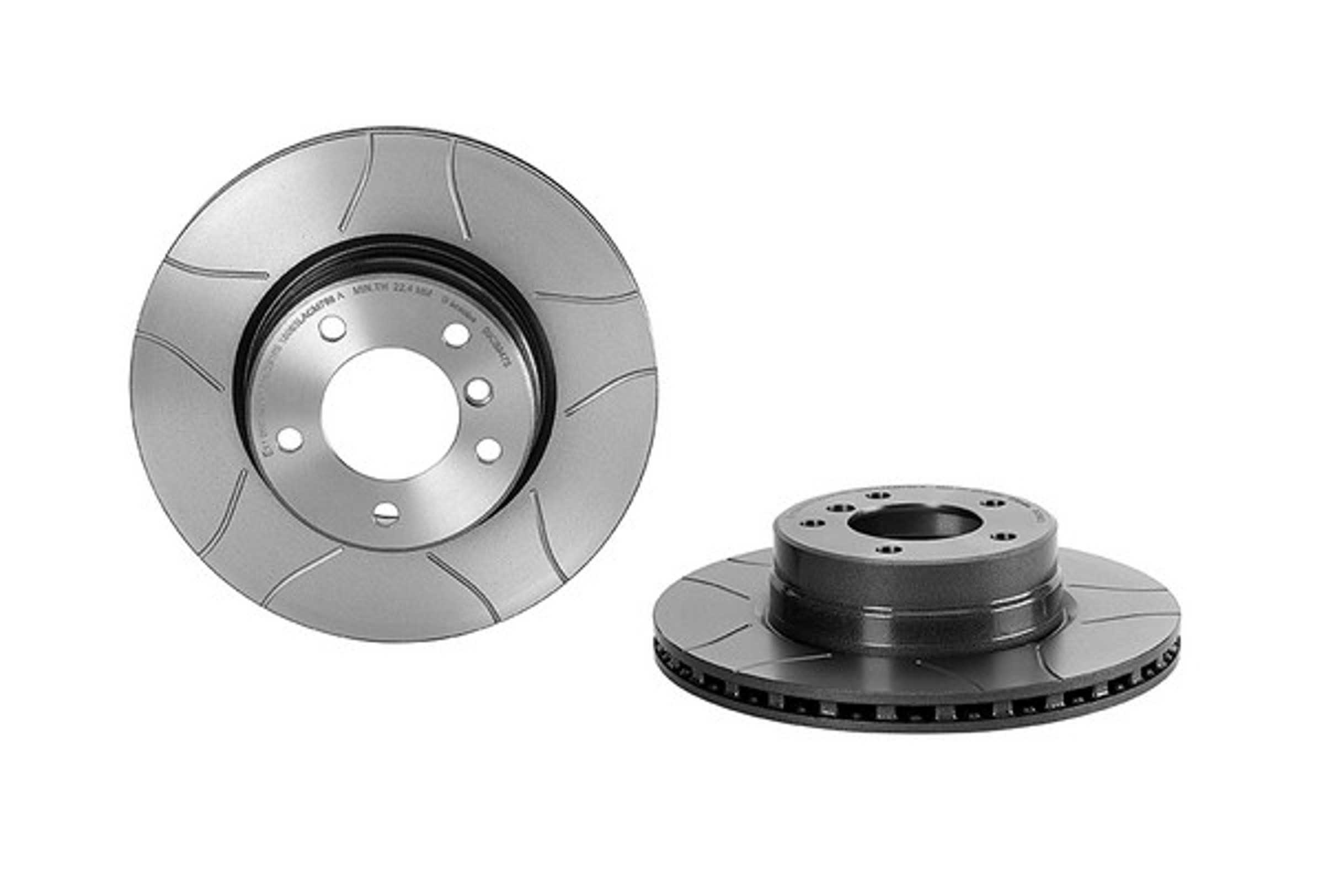 Диск тормозной передний серия brembo max bmw 5 e60 07/2003- 310x24x5 заменяет BREMBO 09.C894.75
