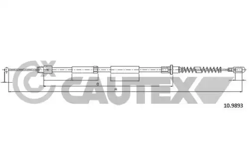 Фланец охлаждения CAUTEX 081021