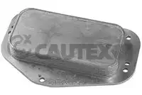 Радиатор масляный gm/fiat/saab CAUTEX 751824