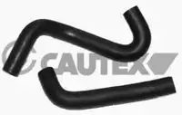 Патрубок радиатора комплект 2 шт volkswagen transporter iv 1.9d 90-03 CAUTEX 751906