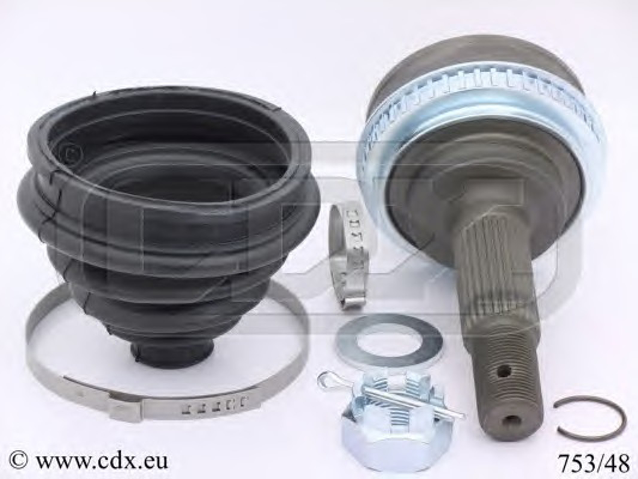 Шарнирный комплект приводной вал CDX 753/48