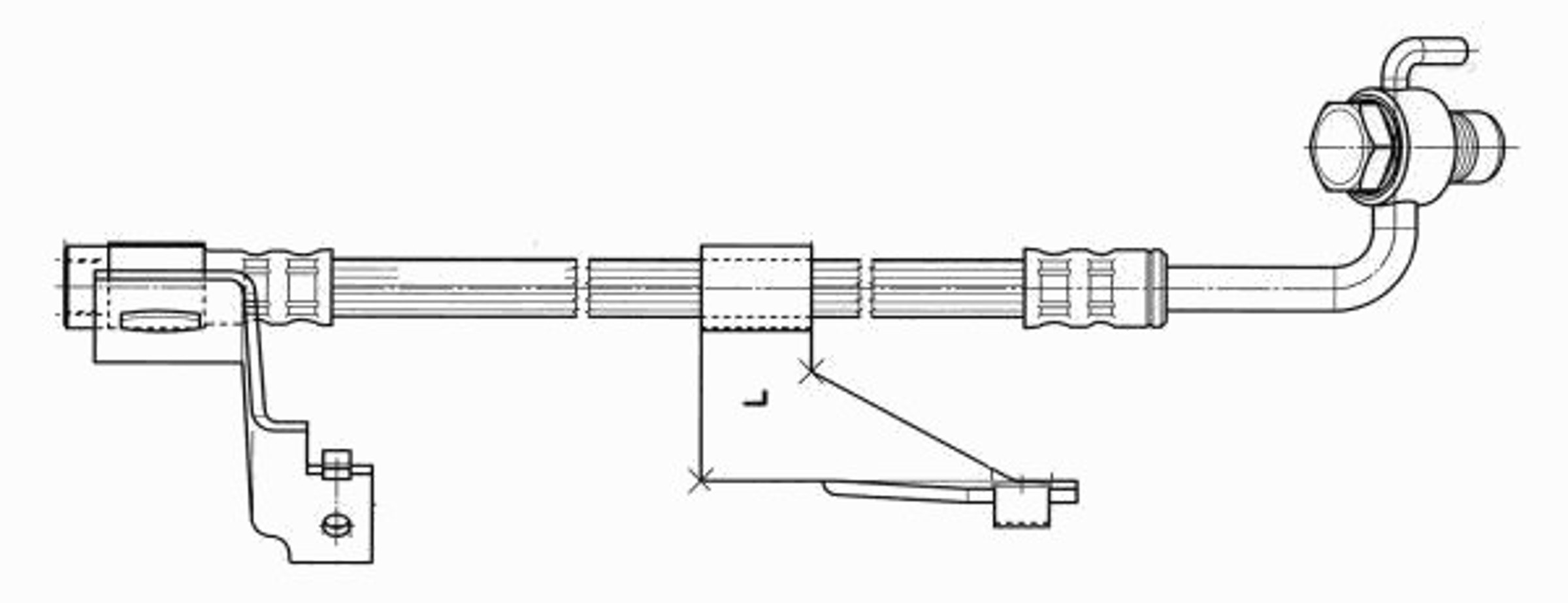 Тормозной шланг CEF 512270