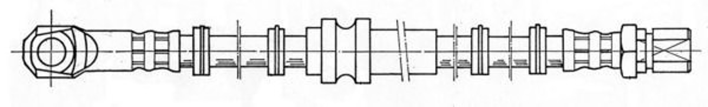 Шланг тормозной CEF 517042