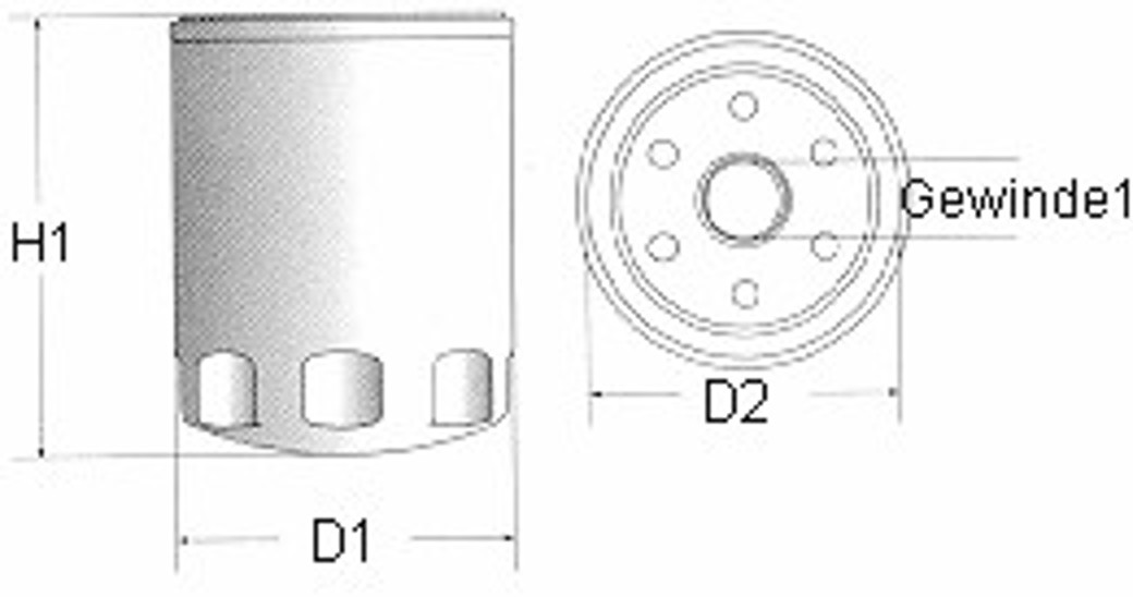 Фильтр масляный CHAMPION F107/606