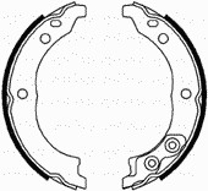 Колодки тормозные барабанные CIFAM 153-089