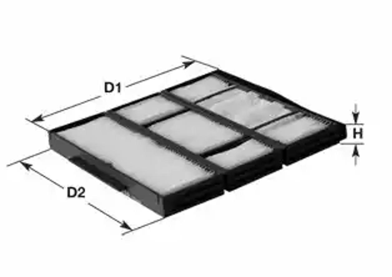 Фильтр салона CLEAN FILTERS NC2119