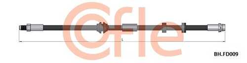 Шланг тормозной передн ford galaxy/s-max/mondeo 07- COFLE 92.BH.FD009