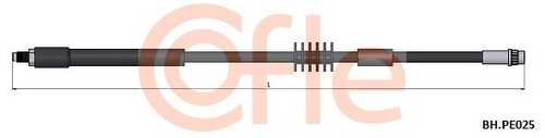 Шланг тормозной передн citroen с4 04- COFLE 92.BH.PE025