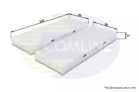 Фильтр салона COMLINE EKF389-2