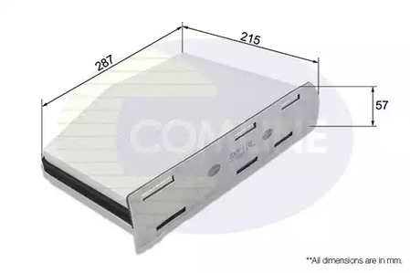 Фильтр салона COMLINE EKF118