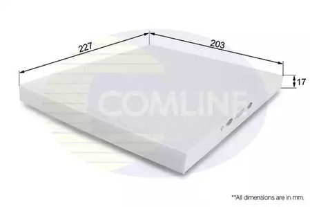 Фильтр салона COMLINE EKF204