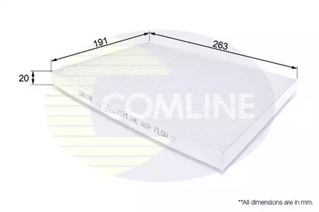 Фильтр салона COMLINE EKF191