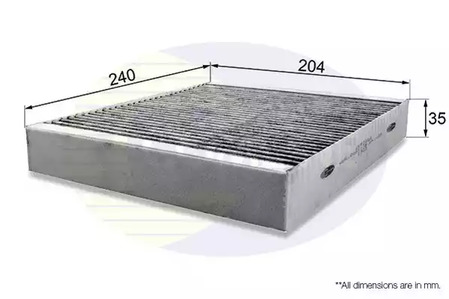 Фильтр салона COMLINE EKF295A