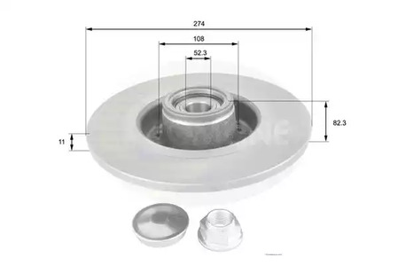 Тормозные диски COMLINE ADC1560