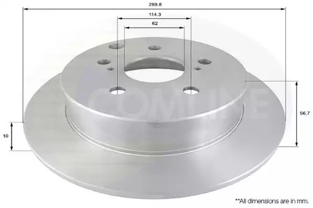 Тормозные диски COMLINE ADC01135