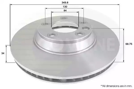 Тормозные диски COMLINE ADC1474V