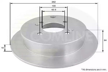 Тормозные диски COMLINE ADC1078