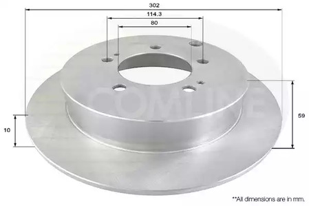 Тормозные диски COMLINE ADC1586