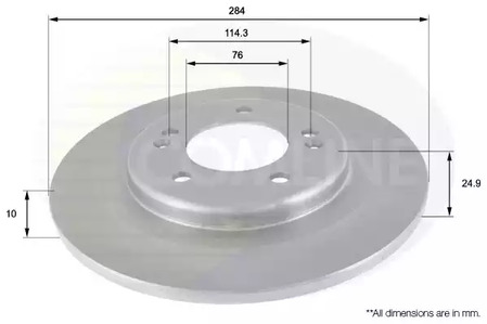 Тормозные диски COMLINE ADC2410