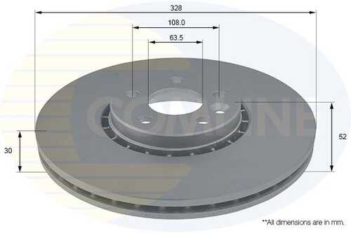 Тормозные диски COMLINE ADC1916V