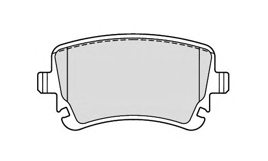 Комплект тормозных колодок дисковый тормоз COMLINE CBP01313