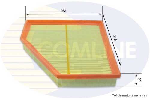 Фильтр возд bmw 1 15- 2 15- 3 14- 4 16- COMLINE EAF994