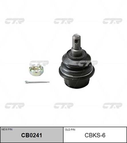 Опора шаровая верхн CTR CB0241