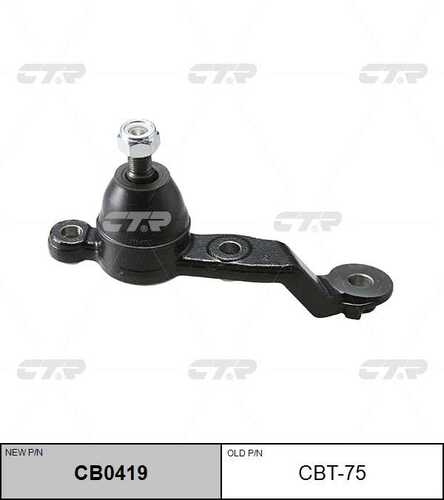 Опора шаровая передн нижн прав CTR CB0419