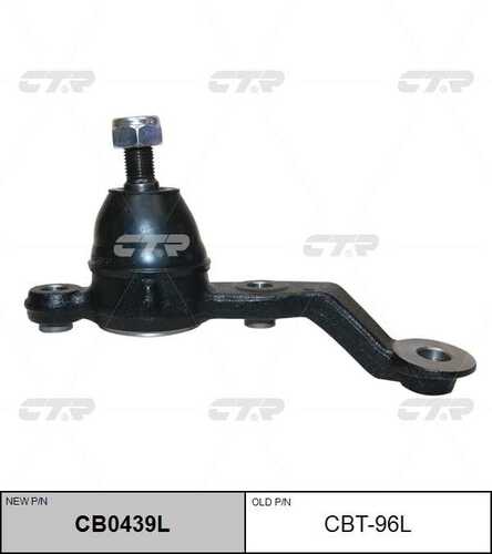 Cb0439l опора шаровая левая замена cbt-96l CTR CB0439L