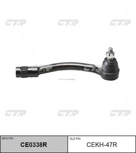 Наконечник рулевой правый CTR CE0338R