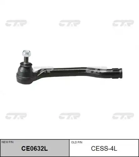 Ce0632l наконечник рулевой левый замена cess-4l CTR CE0632L
