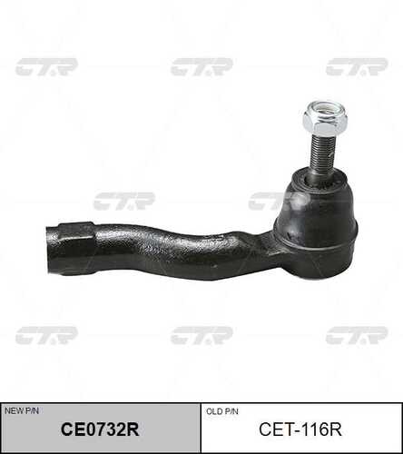 Наконечник рулевой тяги прав CTR CE0732R