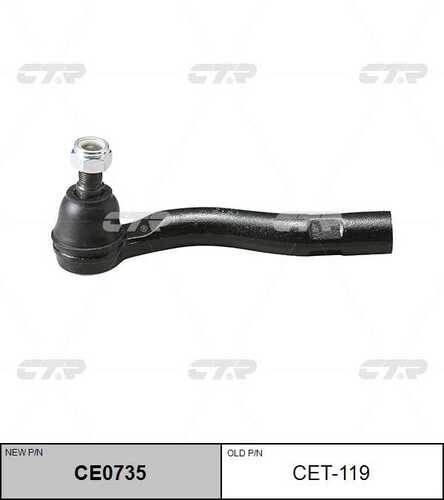 Наконечник рулевой тяги прав CTR CE0735