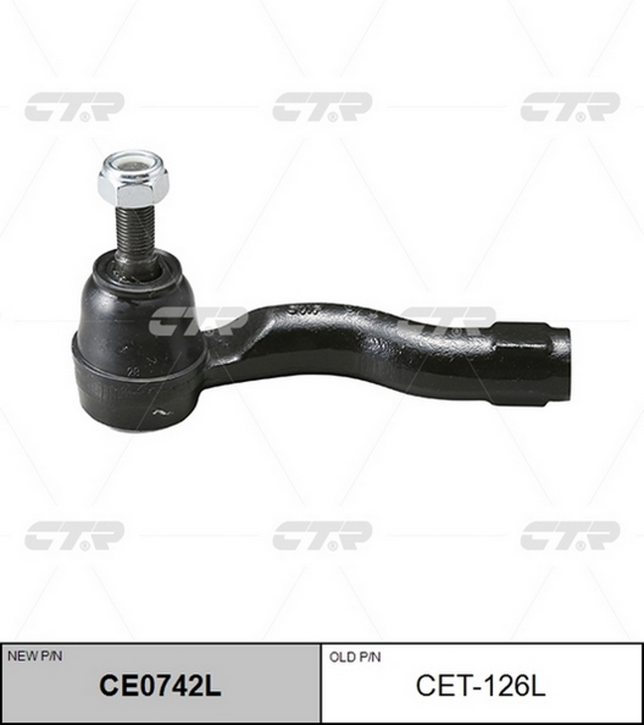 Наконечник рулевой тяги CTR CE0742L