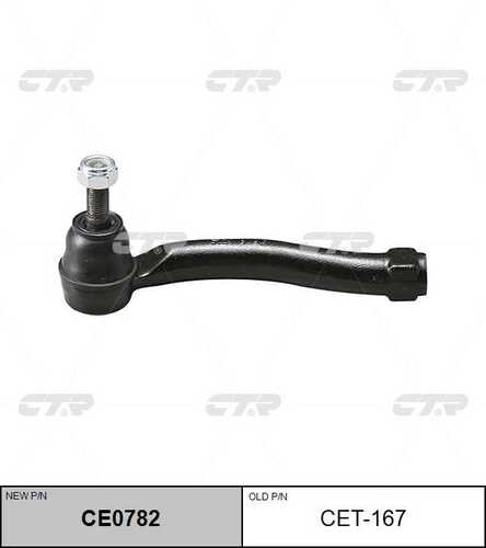 Наконечник рулевой тяги лев CTR CE0782