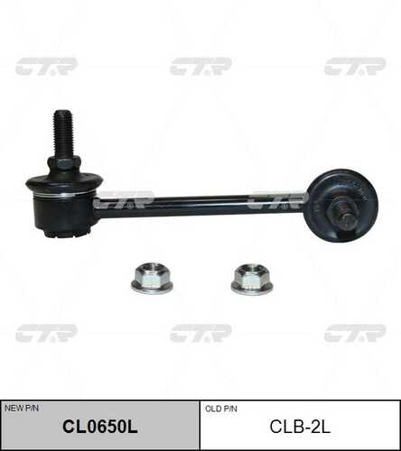 Тяга стабилизатора лев задн bmw 1 f20 11/10- 3 f30 10/11- x1 e84 10/09- CTR CL0650L