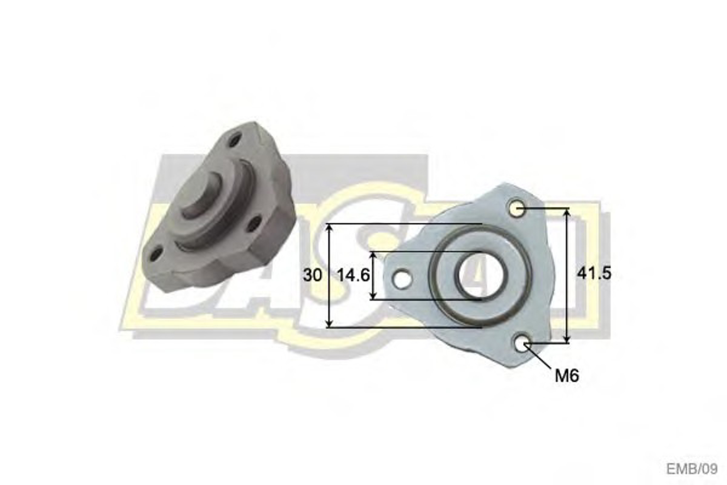 Насос гидроусилителя DA SILVA DP3035