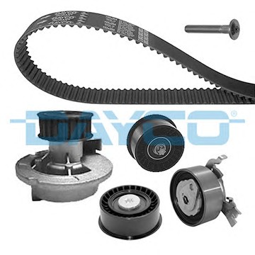 Комплект ремня грм с помпой DAYCO KTBWP3612